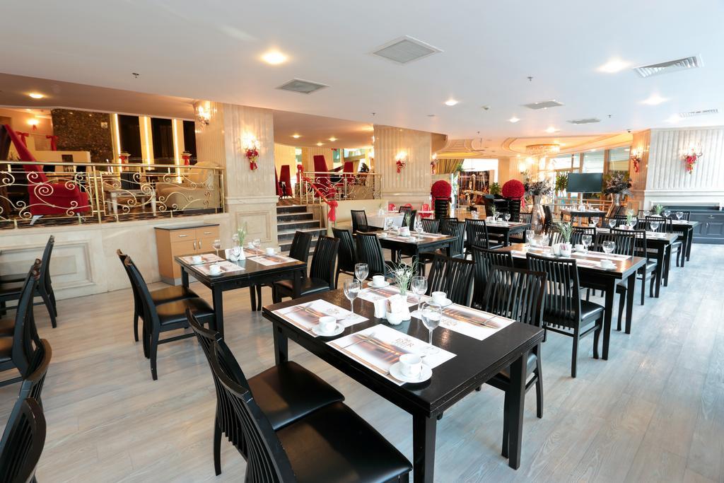 Eser Premium Hotel & Spa Buyukcekmece Bagian luar foto The restaurant
